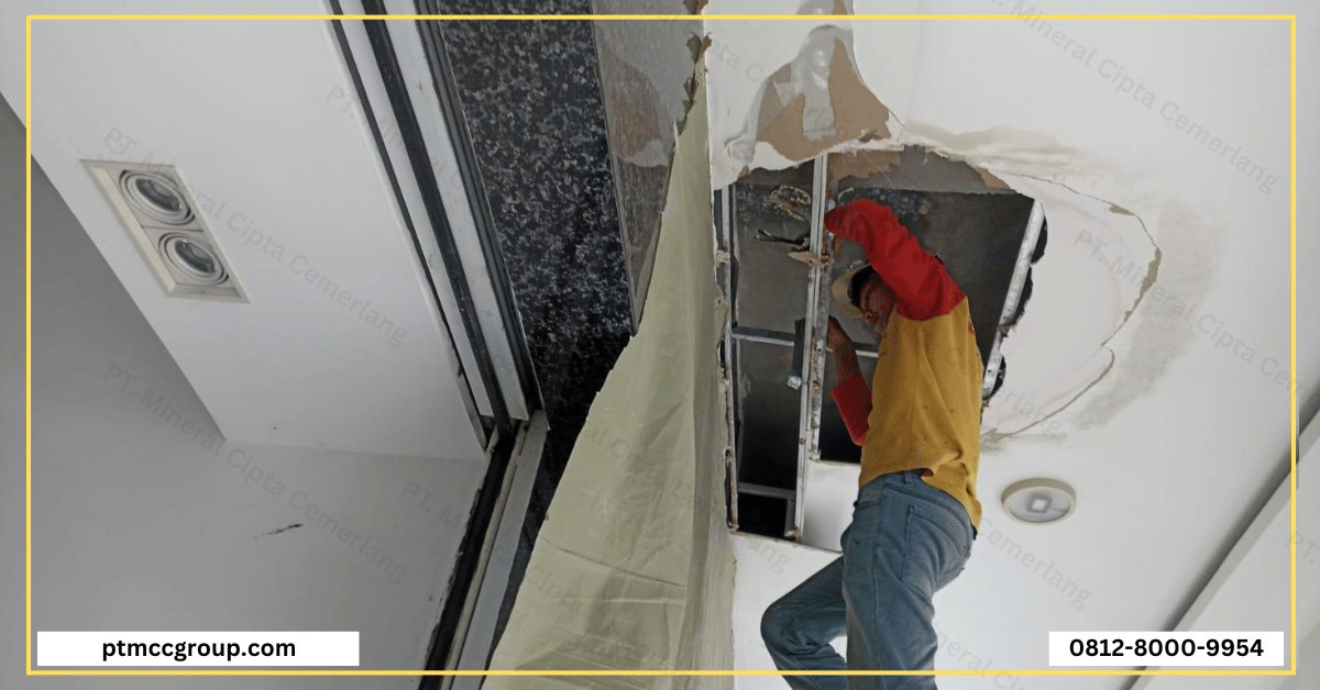 Jasa Perbaikan Atap Beton Bocor