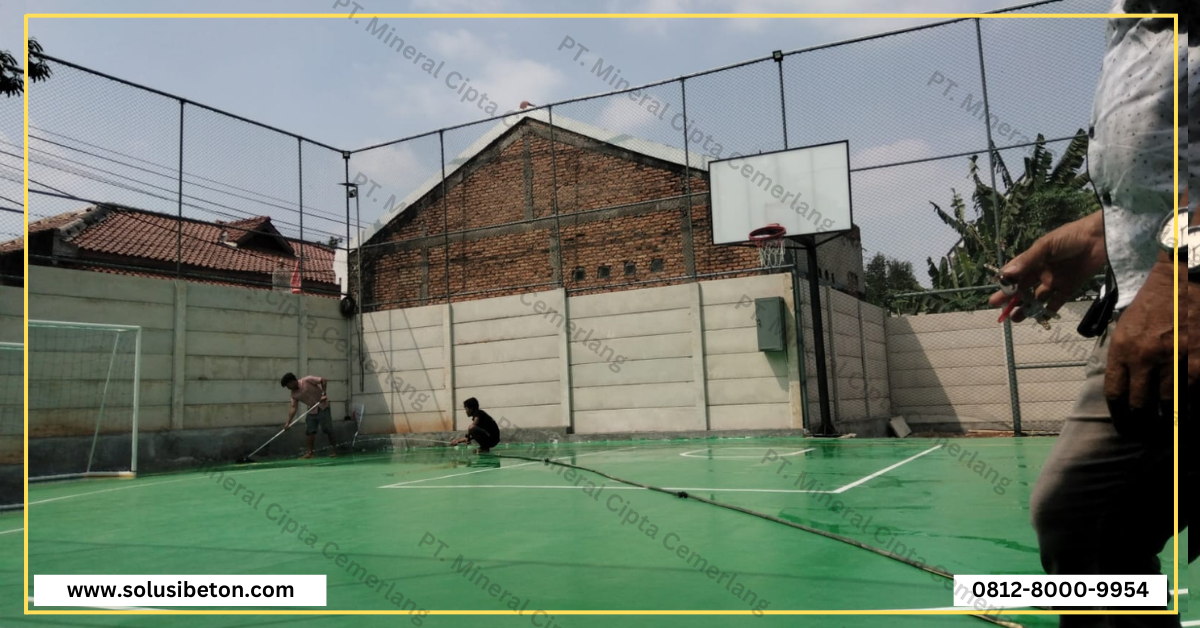 Cat Epoxy Lantai Rooftop