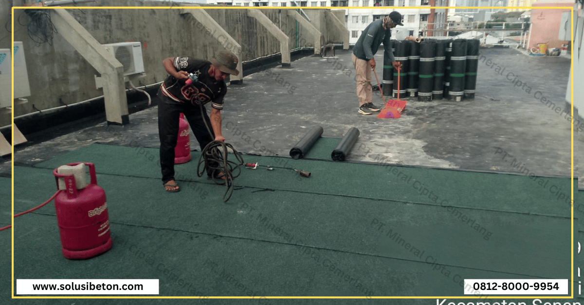 waterproofing pelapis dak beton