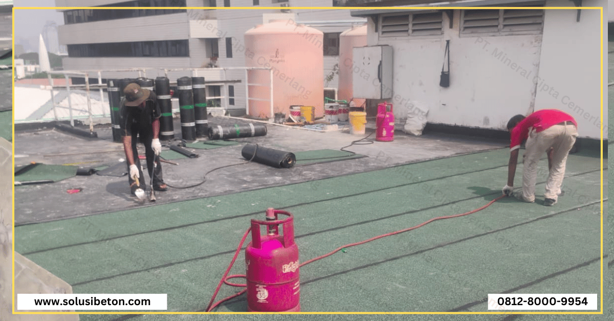 waterproofing pelapis dak beton