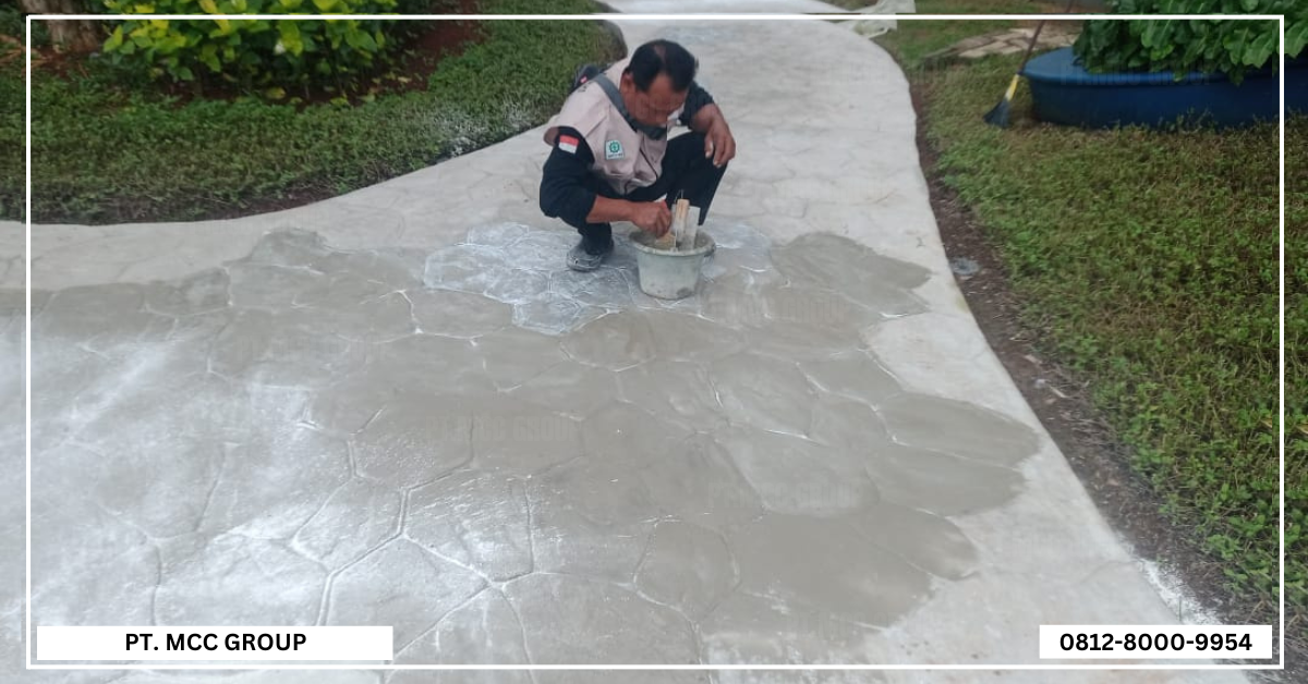 jasa stamp concrete